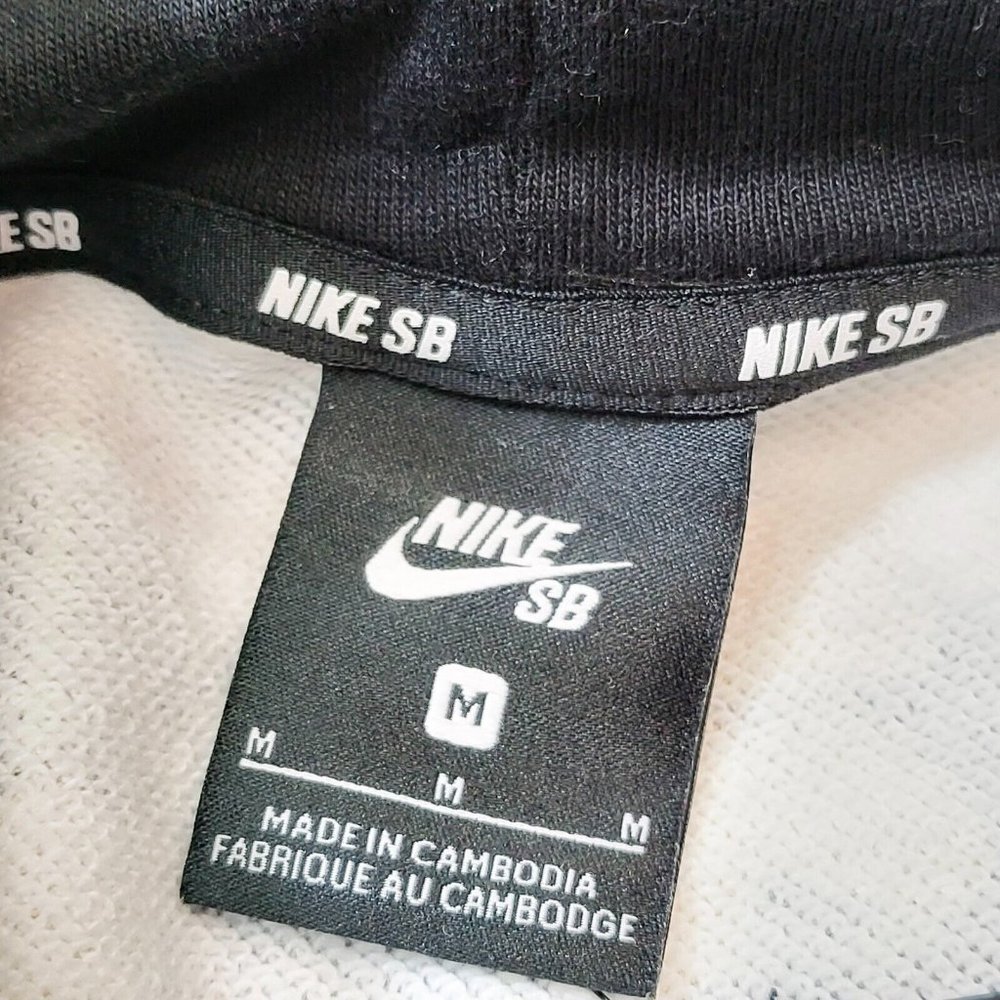 Nike SB Paradise Hoodie Men's Skateboarding Fleece Printed Floral DD0370-010 - Picture 7 of 8